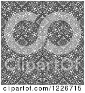 Seamless Vintage Intricate Middle Eastern Motif Background Pattern