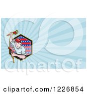 Poster, Art Print Of Plumber Background Or Business Card Design