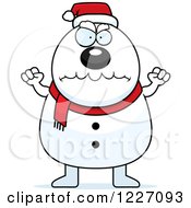Poster, Art Print Of Mad Christmas Snowman
