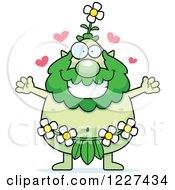 Poster, Art Print Of Loving Male Forest Sprite Wanting A Hug