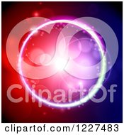 Poster, Art Print Of Circle Of Flares And Colorful Lights