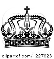 Poster, Art Print Of Black And White Crown