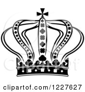 Poster, Art Print Of Black And White Crown 12