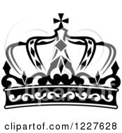 Poster, Art Print Of Black And White Crown 14
