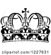 Poster, Art Print Of Black And White Crown 3