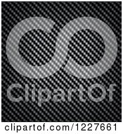 Clipart Of A Diagonal Carbon Fiber Texture Royalty Free Vector Illustration