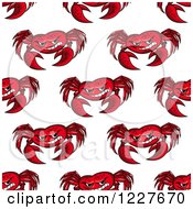 Poster, Art Print Of Seamless Background Pattern Of Crabs