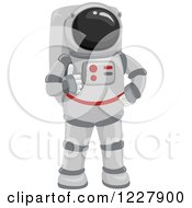 Astronaut Holding A Thumb Up