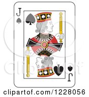 Jack Of Spades Playing Card