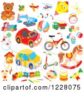 Poster, Art Print Of Childrens Toys