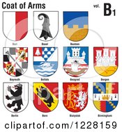 Poster, Art Print Of Coats Of Arms 3