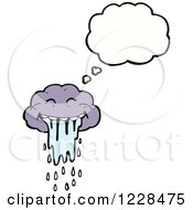 Poster, Art Print Of Thinking Drooling Cloud