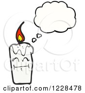 Poster, Art Print Of Thinking Candle