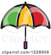 Poster, Art Print Of Colorful Umbrella Icon
