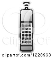Silver Remote Control Icon