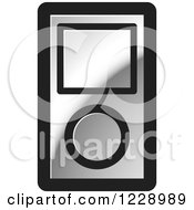 Silver Ipod Mp3 Music Player Icon