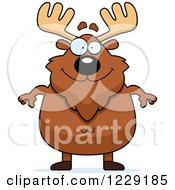 Happy Chubby Moose