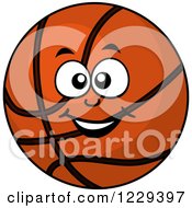 Poster, Art Print Of Happy Basketball Character