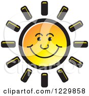 Poster, Art Print Of Happy Sun Icon