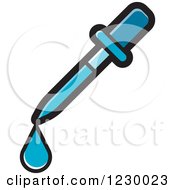 Blue Eye Dropper Icon