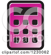 Poster, Art Print Of Purple Calculator Icon