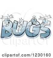 Poster, Art Print Of Robot Letters Forming The Word Bugs