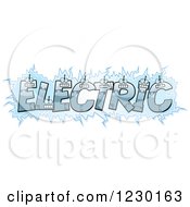 Poster, Art Print Of Robot Letters Forming The Word Electric
