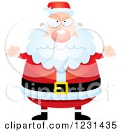 Poster, Art Print Of Mad Santa Claus