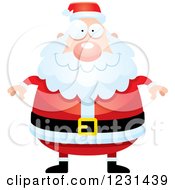 Poster, Art Print Of Happy Santa Claus