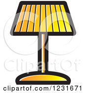 Yellow Lamp Icon