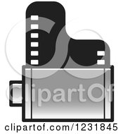 Poster, Art Print Of Silver Film Roll Icon