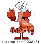Poster, Art Print Of Peaceful Chef Crawfish