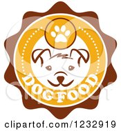 Poster, Art Print Of Puppy Face On A Dog Food Label