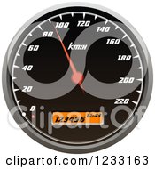 Poster, Art Print Of Car Speedometer