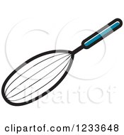 Clipart Of A Whisk Royalty Free Vector Illustration