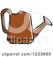 Poster, Art Print Of Brown Watering Can