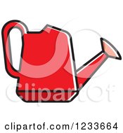 Poster, Art Print Of Red Watering Can