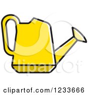Poster, Art Print Of Yellow Watering Can