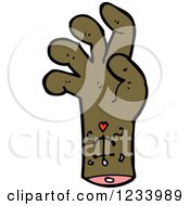 Severed Hand With A Tattoo