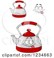 Poster, Art Print Of Happy Tea Pot Character