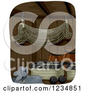 Poster, Art Print Of Pirate Ship Storage Area