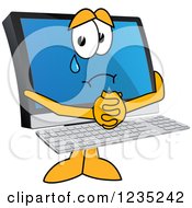 Begging And Crying Pc Computer Mascot