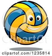 Poster, Art Print Of Happy Volleyball