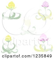 Poster, Art Print Of Lotus Flowers