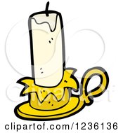 Poster, Art Print Of Candle In A Holder