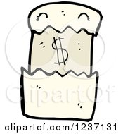 Bill With A Dollar Symbol