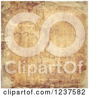 Clipart Of A Background Texture Of Aged And Stained Paper Royalty Free CGI Illustration