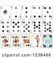 Poster, Art Print Of Spade Playing Cards