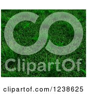 Poster, Art Print Of Background Of 3d Green Grass