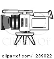 Poster, Art Print Of Black And White Video Camera 2